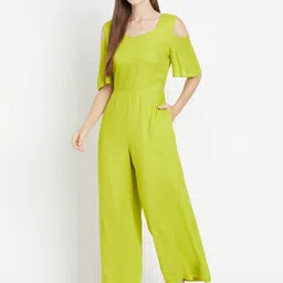 Purple State Green Basic Jumpsuit-picture-48