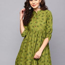 antaran Mandarin Collar Printed Tunic-picture-27