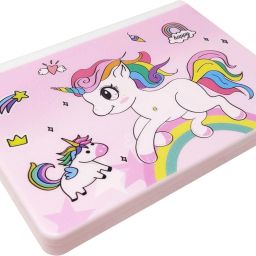 Unicorn Unicorn Art Plastic Pencil Box-image-8