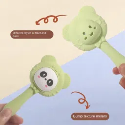 magic pebbles Silicone Rattle Teether | BPA-Free for Easy Teething | Jhunjuna 3 to 24 Months Teether image 2