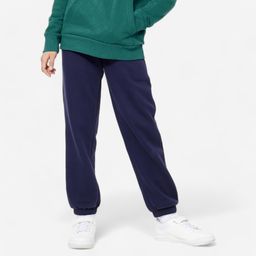 Kids' Unisex Warm Multisport Tracksuit Bottoms - Navy Blue-image-6