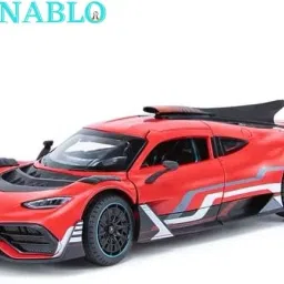1:24 Scale Big Benz AMG ONE Model Diecast Metal Pullback Toy car-picture-15