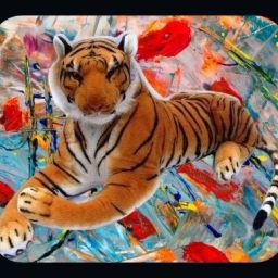 SHIVANGI-Super Soft Toy Brown Tiger_NEW1 - 35 cm-image-11