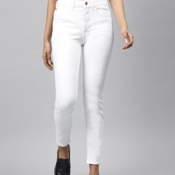 Marks & Spencer Women White Magic Skinny Fit Mid-Rise Clean Look Stretchable Jeans-image-53