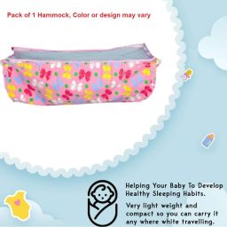 Cotton Kids Washable Soft Cloth Swing NewBorn Baby Cradle Ghodiyu Hammock in Cool color Design Mosquito Net-12