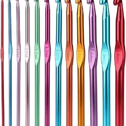 Crochet Hook Set For Knitting & Embroidery ( Pack of 12 ) Knitting Pin Knitting Pin-40