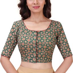 Fashion Neck Women Blouse-image-2