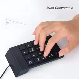 NEXZIA USB 2.0 Wired Numeric Keypad for Laptop Tablet Desktop Wired Number Pad image 4