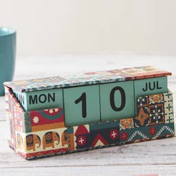 Chumbak Assorted Patchwork Desk Calendar-26