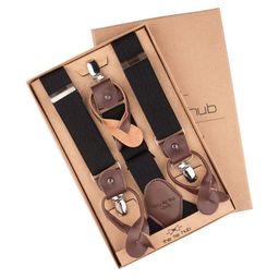 The Tie Hub Textured Y Back Suspenders-picture-26