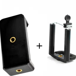 POZUB 360 Degree mobile clip, Mobile Phone Universal Monopod Holder Clip + 2 Hole Mobile Clip Mount for Mobile Camera Holder and Tripod Mount Holder Clip/Mount Adapter/Adjustable Clamp and 360 Degree Ball Head Set for Mobile Phone, Smartphone’s, Selfie Stick & All Types of Tripods Tripod, Monopod Kit, Monopod, Tripod Kit, Tripod Bracket, Tripod Clamp Monopod Mount Adapter Mobile Camera Holder and Tripod Mount Holder Clip/Mount Adapter/Adjustable Clamp Flash Shoe Adapter-12