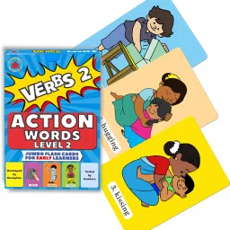 brainy bug resources 120 flashcards cards, 60 early actions words, 60 everyday objects image 3