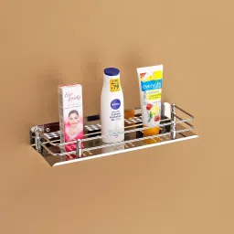 Bathroom/ Kitchen / Wardrobe / Perfume Rack 12" X 5" Stainless Steel Wall Shelf-12
