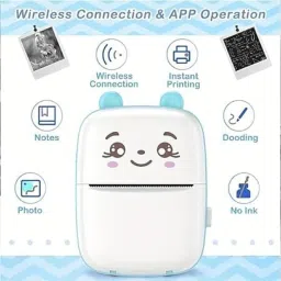 ASTOUND Print Receipt Tags Portable Label Printer Inkfree Printer Thermal Receipt Printer-picture-11