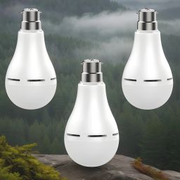 Inverter bulb 12W LED & 2000mAh battery 4hrs emergency light Pack of 3 bulbK086 4 hrs Bulb Emergency Light-image-47