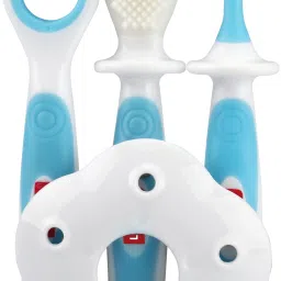 Baby Training Toothbrush Set with Anti Choking Shield, Teeth Tongue Cleaner Extra Soft Toothbrush-15