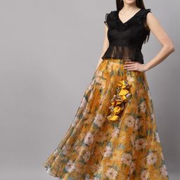 NEUDIS Printed Ready to Wear Lehenga & Top-image-54