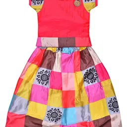 Wish Karo Girls Satin Ready to Wear Lehenga Choli-picture-27