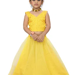 BAESD Girls Embroidered Thread Work Ready to Wear Lehenga & Choli-picture-52