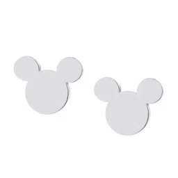 MYKI Silver-Plated Contemporary Studs Earrings-image-21