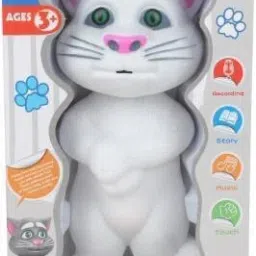 Talking Tom Cat Toy for Kids | Voice Repeating | Touch Activated 213-image-61