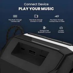 MSNR A005 (Portable Bluetooth Speaker) Dynamic Thunder Sound with High Bass 5 W Bluetooth Car Speaker image 3