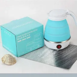 Foldable Electric Travel Kettle Dual Voltage Food Grade Silicone Electric Kettle Electric Kettle-image-34