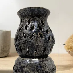 PEEPRESION Electric Diffuser Oil Burner With Mogra & Jasmine Aroma Oil (10mi each) Home, Office Diffuser image 2
