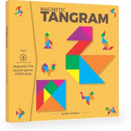 Magnetic Tangram Junior Edition, Educational STEM Puzzle Game for Ages 5+-image-18