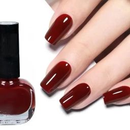 Nail Polish Quick-dry, Nail Paint, Long Lasting Blood Red-image-69