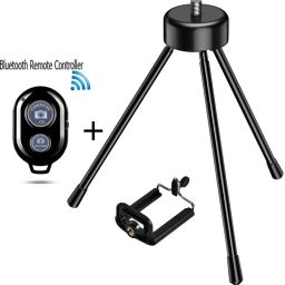 BUFONA Hot Selling Heavy Metal Heavy Duty Strong Unbreakable Mobile Stand+ Bluetooth Shutter Remote Control Mini Black Metal tripod 3Kg Capacity Camera Tripod Stand 20cm Professional Tripod Phone Tripod Stand Multifunction Flexible Tripod for Smartphone Camera Ring Light Stand Holder Selfie Mount, With Clip Special Design for camera,gimbal for smartphone|Tripod stand for mobile|Projector Multi-Use Selfie Stick Desktop, Video Recording Bluetooth Photo Clicker Video Shutter Remote Self-Timer Long Distance Camera Phone Selfie Stick Works with Most Smartphones , IOS Tripod, Monopod, Monopod Kit, Tripod Ball Head, Tripod Bracket, Tripod Clamp, Tripod Kit-1