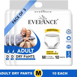 Adult Dry Pants Medium 61-115 cm (24-45 inches) 12hr absorption. Adult Diapers - M-image-47