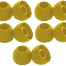 BBS TECH 10 pcs (5 pair) Silicone Rubber Eds Tips, Eartips, Earpads, Earplugs, for Replacement in Earphones and Bluetooth Medium Size In The Ear Headphone Cushion-image-60