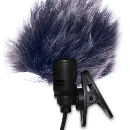 ZITRONIX Black Fur Microphone Windscreen High Quality Mic Cover Camera Microphone-11