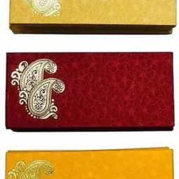 Pack of 75 Shagun Double Ambi Motif Rectangle Shape Shagun Gift Envelopes for Weddings, Birthdays, Baby Shower, Anniversary Envelopes-image-5