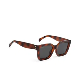 PERKEY Unisex UV Protected Oversized Wayfarer Sunglasses With Polarised Lens- PRKY005-C3-picture-29