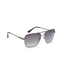 IDEE Men Square Sunglasses with UV Protected Lens IDS2789C2SG-16