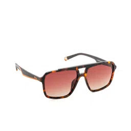 FILA Men Square Sunglasses with UV Protected Lens SFI460K57C10PSG-image-93