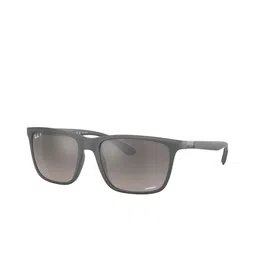 Ray-Ban Men Rectangle Sunglasses with Polarised and UV Protected Lens 8056597725934- image 2