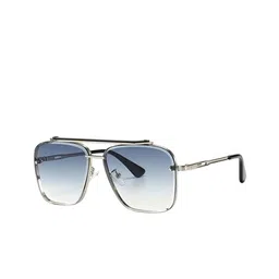 RICH CLUB Unisex Square Sunglasses with Polarised Lens image 3