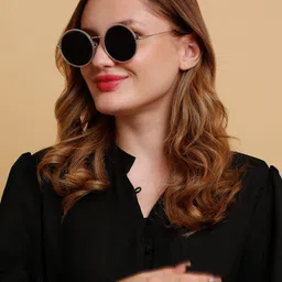 SUNNIES Women Round Sunglasses with UV Protected Lens-image-96