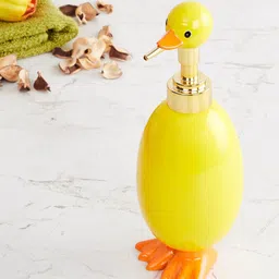 Home Centre Yellow Solid Polyresin Soap Dispenser-image-11