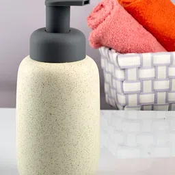 Kookee Off White Ceramic Soap Dispenser-38