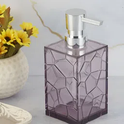 Kookee Purple Textured Printed Soap Dispenser image 2