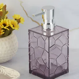 Kookee Purple Textured Printed Soap Dispenser image 3