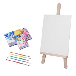 PLANET of Toys Kids Canvas Painting Kit & Water Color Tube For Painting-36
