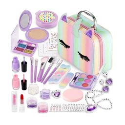 Kidology Girls Real Washable Unicorn Pretty Girl Makeup Kit-image-19