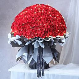 Heartfelt 365 Red Rose Arrangement-image-49