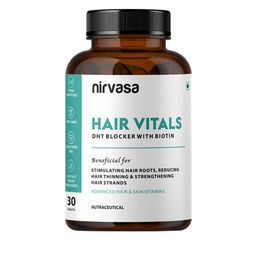 Nirvasa Hair Vitals DHT Blocker with Biotin Tablets - 30 Tablets-29