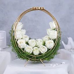 Eternal Ivory Rose Crescent-32